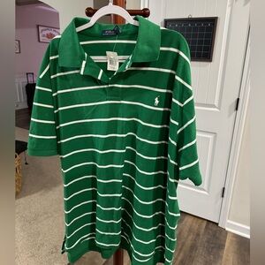 Polo Ralph Lauren
Men's Classic-Fit Striped Mesh Polo Shirt